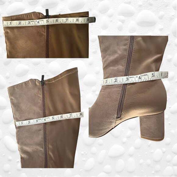 👢PENN Extra Wide Width, Tall Faux Suede Boot with Stretch Calf - NWT Size 7WW👢 - Picture 7 of 12